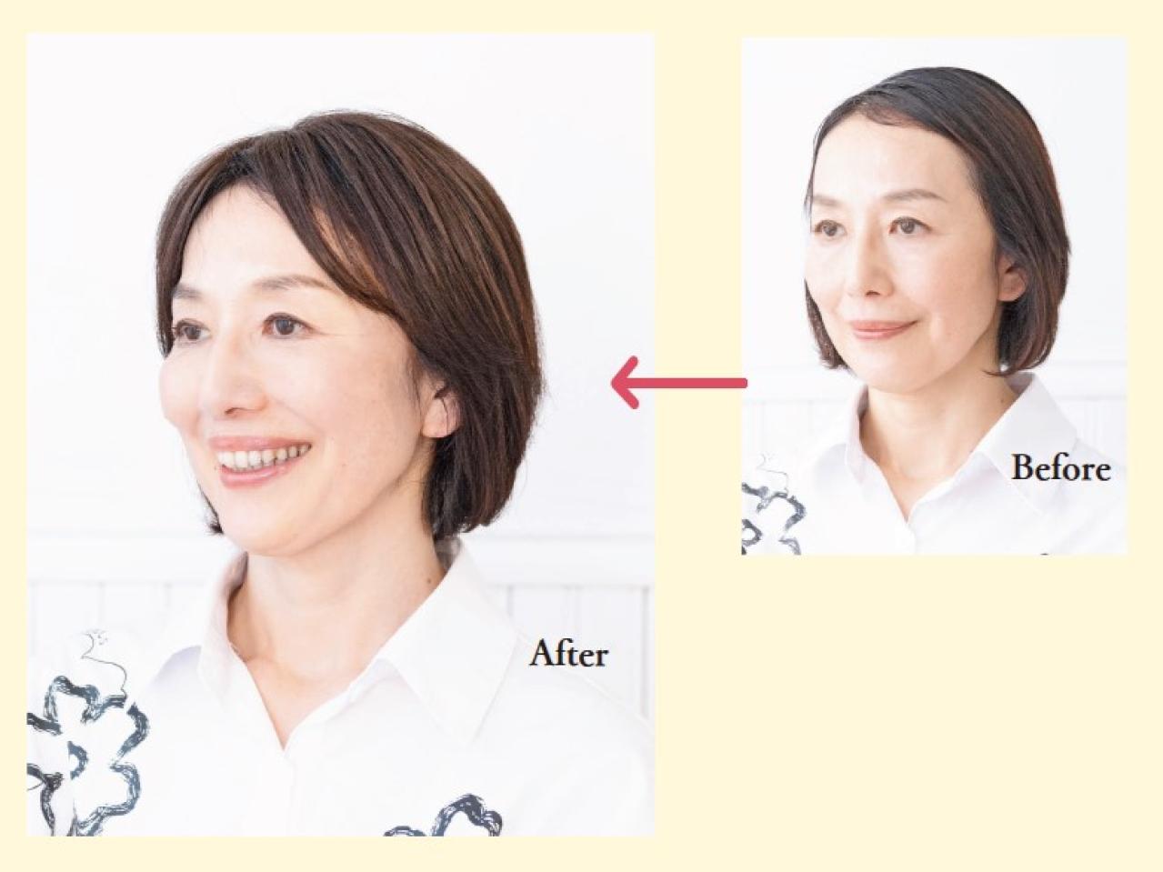 50代以上の髪悩み「薄毛・白髪」高品質ウィッグを初体験した読者モデルの本音は？（画像2）