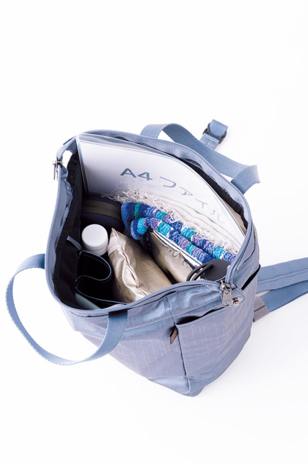 今までのリュックの不満を解消！使い方自在の「たためるトートリュックS」がすごい（画像8）