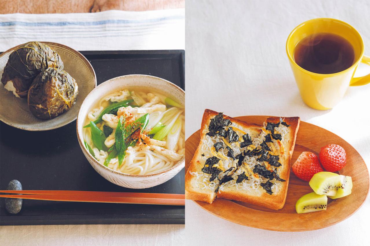 朝食にも昼食にもぴったり！ 簡単おいしい主食3選｜人気料理家【飛田和緒さん】の食卓を拝見