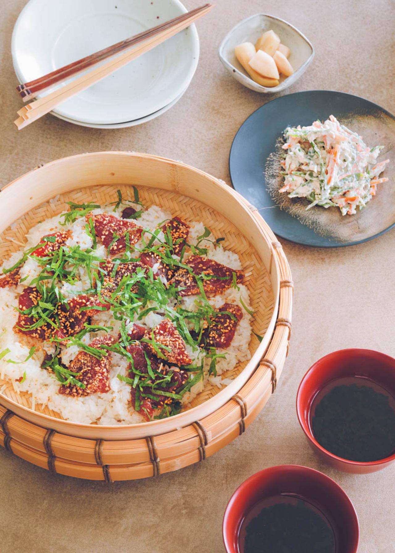 旬の初がつおで簡単おいしい「手こねずし」献立｜人気料理家【飛田和緒さん】の食卓を拝見（画像3）
