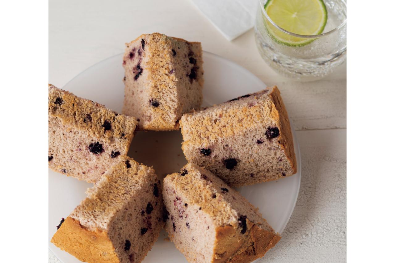 ダイエット中でも罪悪感なし。フレッシュブルーベリーのごほうびシフォン