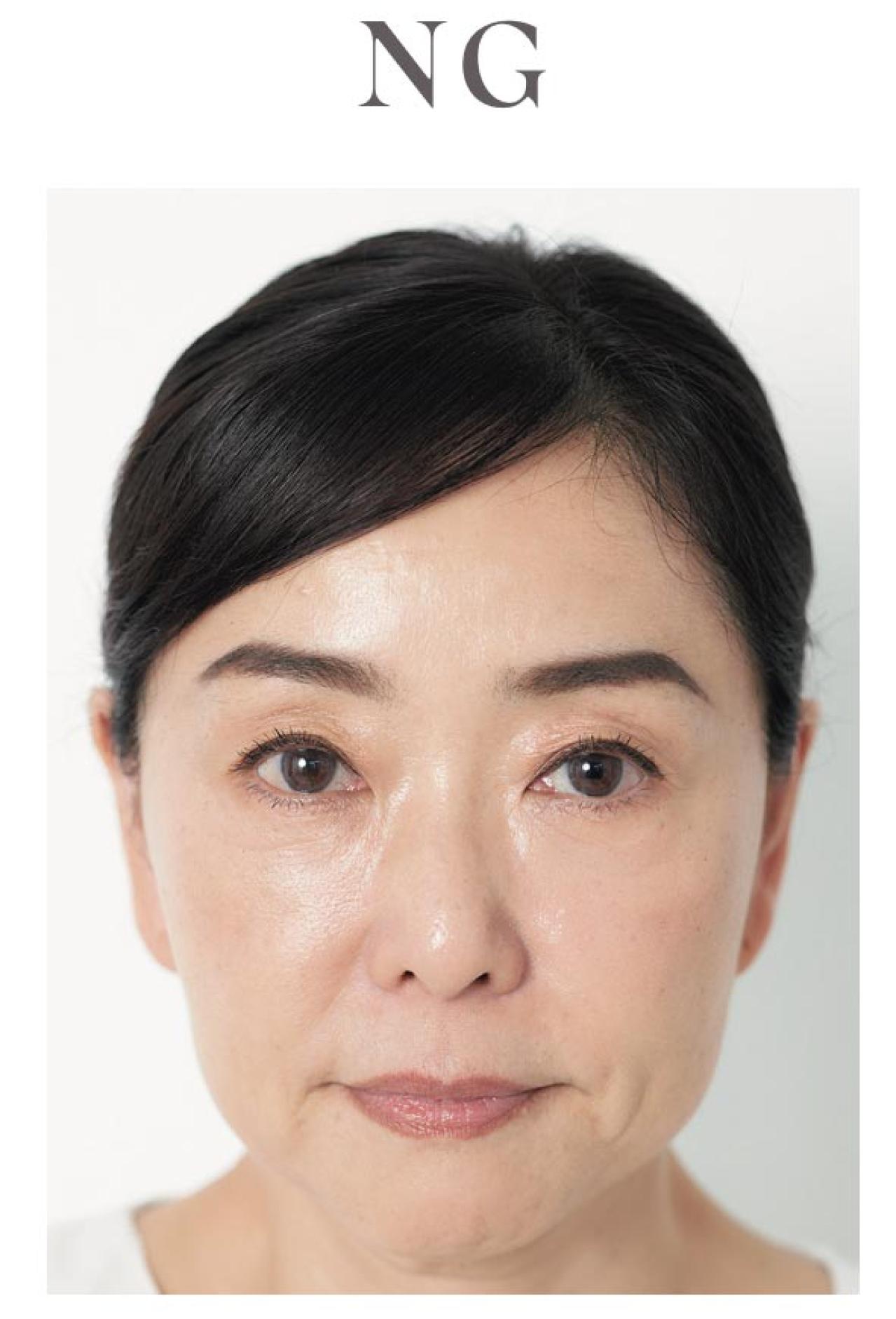 「その眉の描き方は古いです」50代以上の眉の描き方を、奇跡の68歳・天野佳代子さんが伝授（画像6）