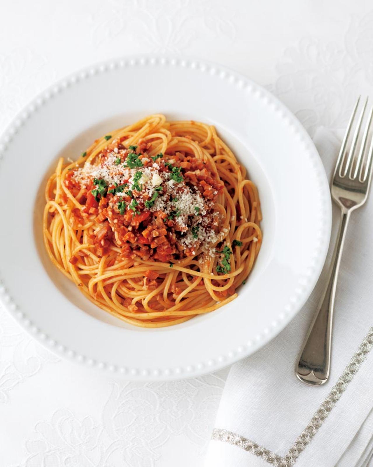 59歳・君島十和子さんが作る【腸活ボロネーゼ】はひき肉ではなく、まさかの食材を使っていた！（画像2）