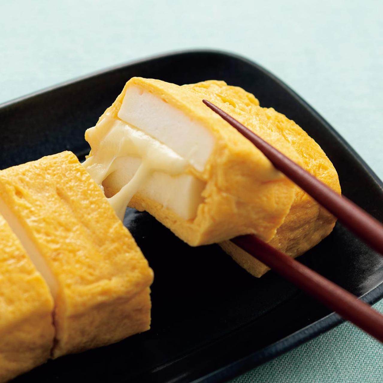 卵焼き革命！？はんぺん&チーズでふわとろ食感「はんぺんのチーズ入りだし巻き卵」レシピ（画像2）