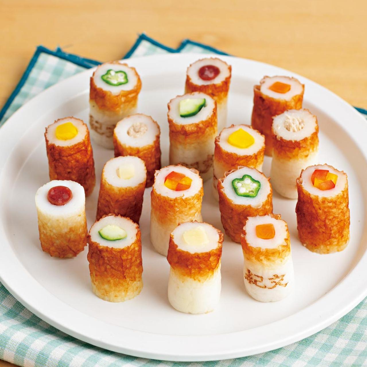 知ってる？ちくわの穴にツナマヨを詰めるコツ。8種の具でカラフルプレートに！（画像10）