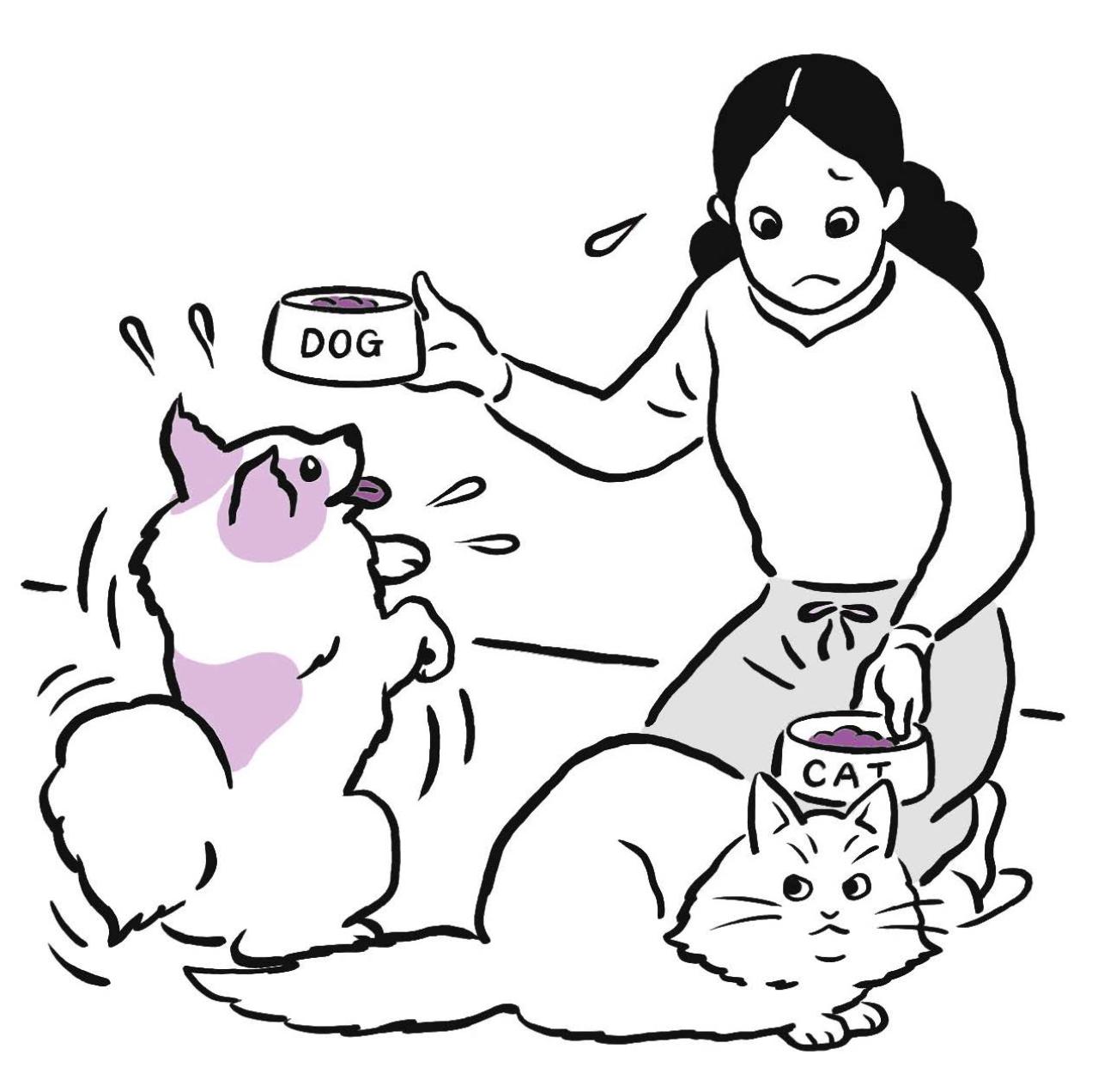 「好きな食べ物が出てくるまで待つ」のはどっち？ 犬と猫の“好き嫌い事情”（画像2）