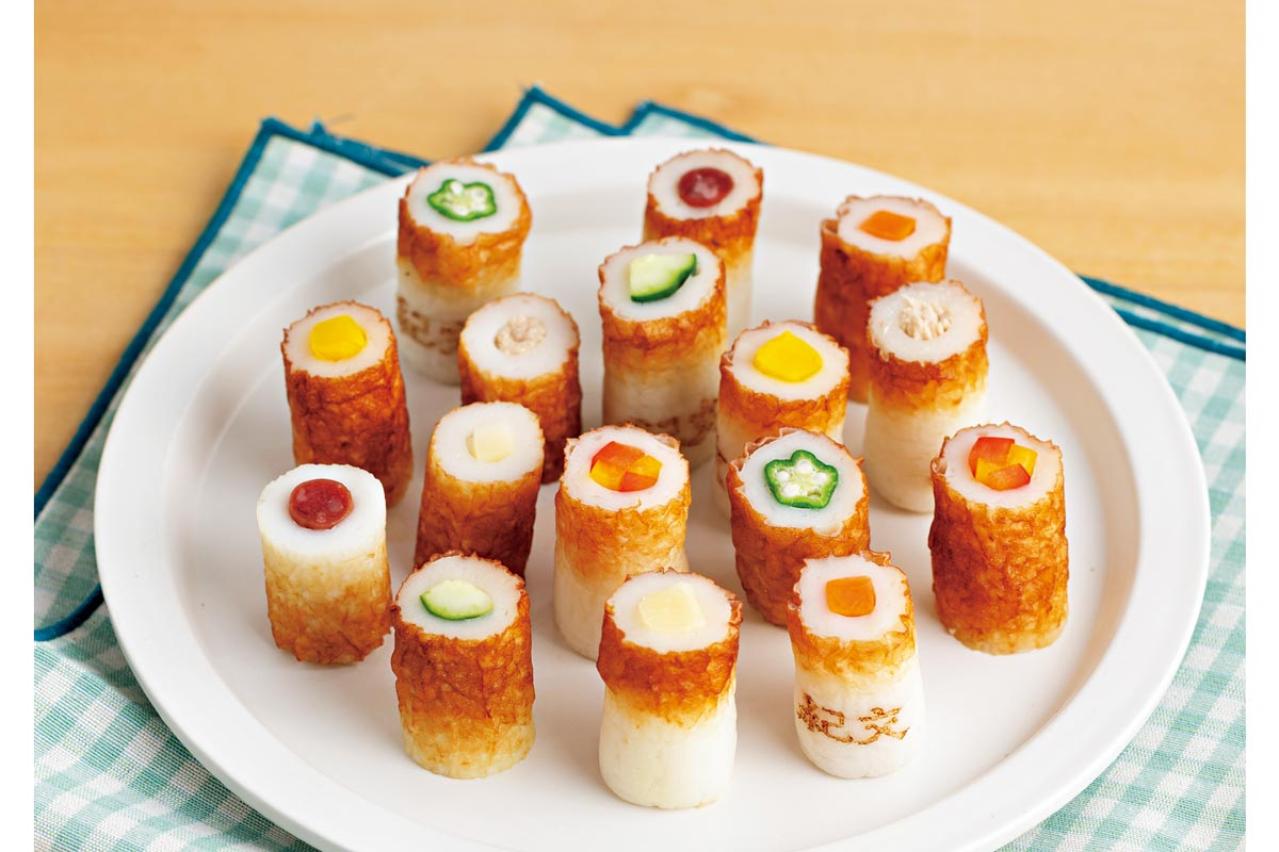 知ってる？ちくわの穴にツナマヨを詰めるコツ。8種の具でカラフルプレートに！