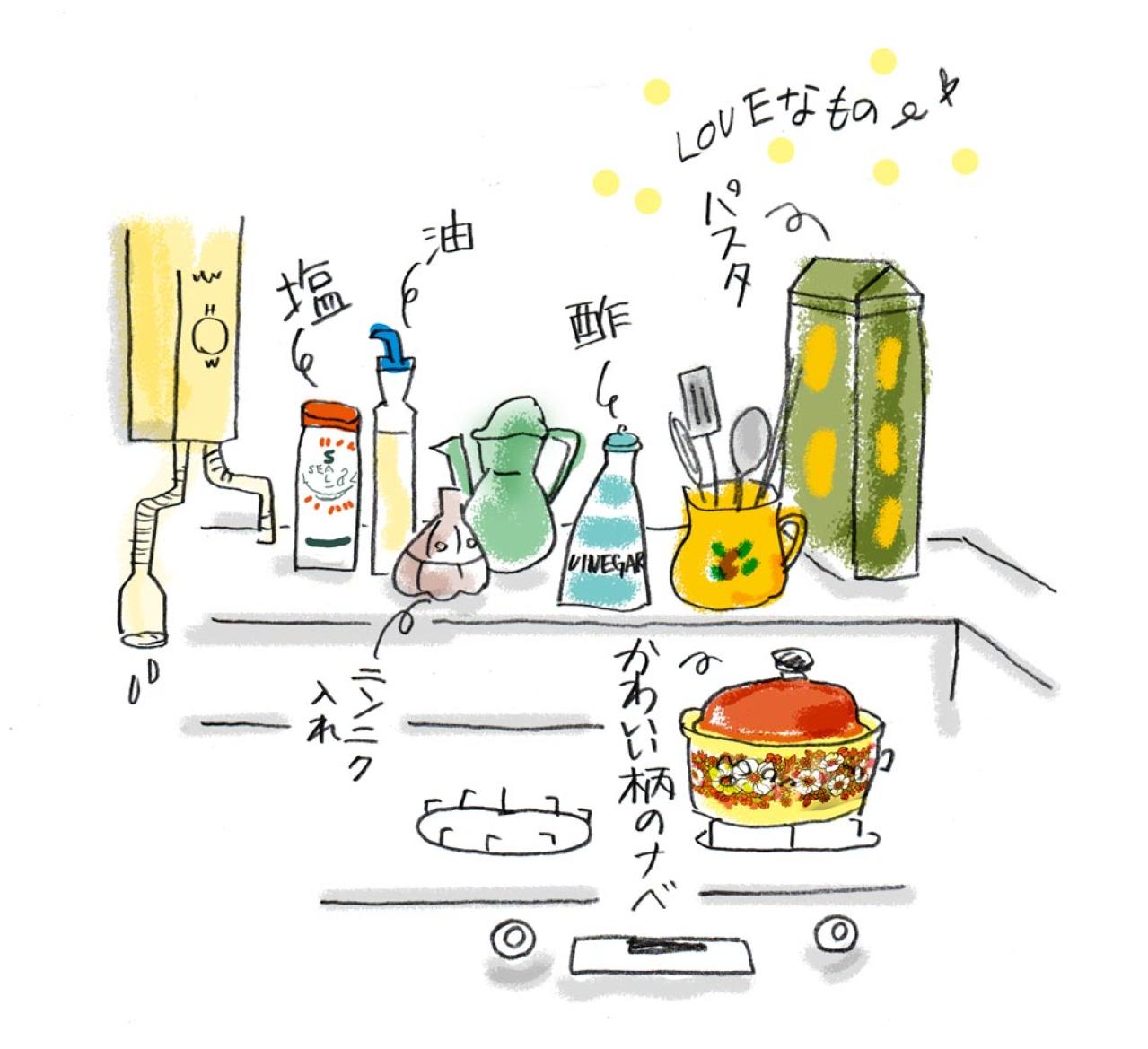 「このアタシが70歳になるなんて!」イラストレーター本田葉子さんのごきげんなキッチンづくり（画像3）