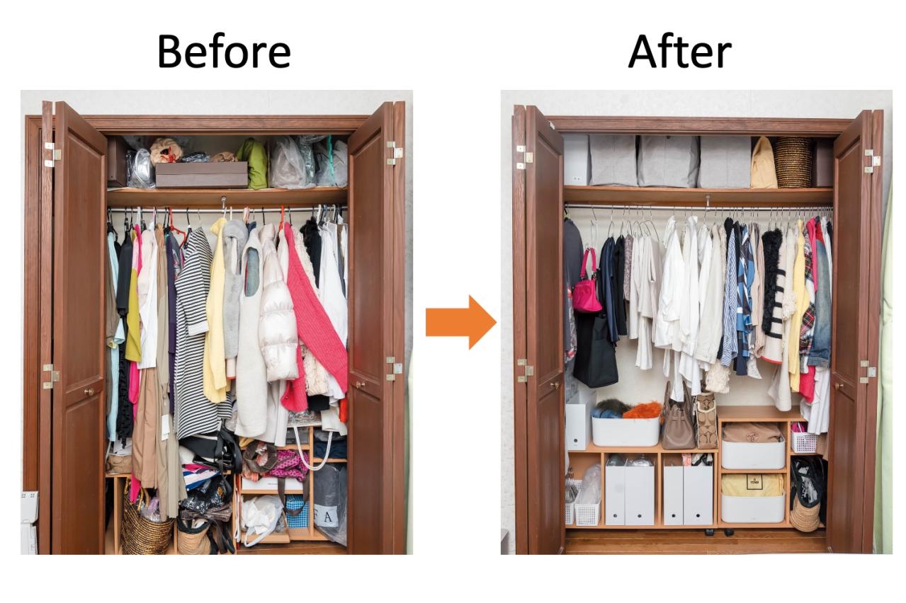 ものであふれ返ったクローゼット、どう整理する？｜人気整理収納アドバイザー【中山真由美さん】直伝