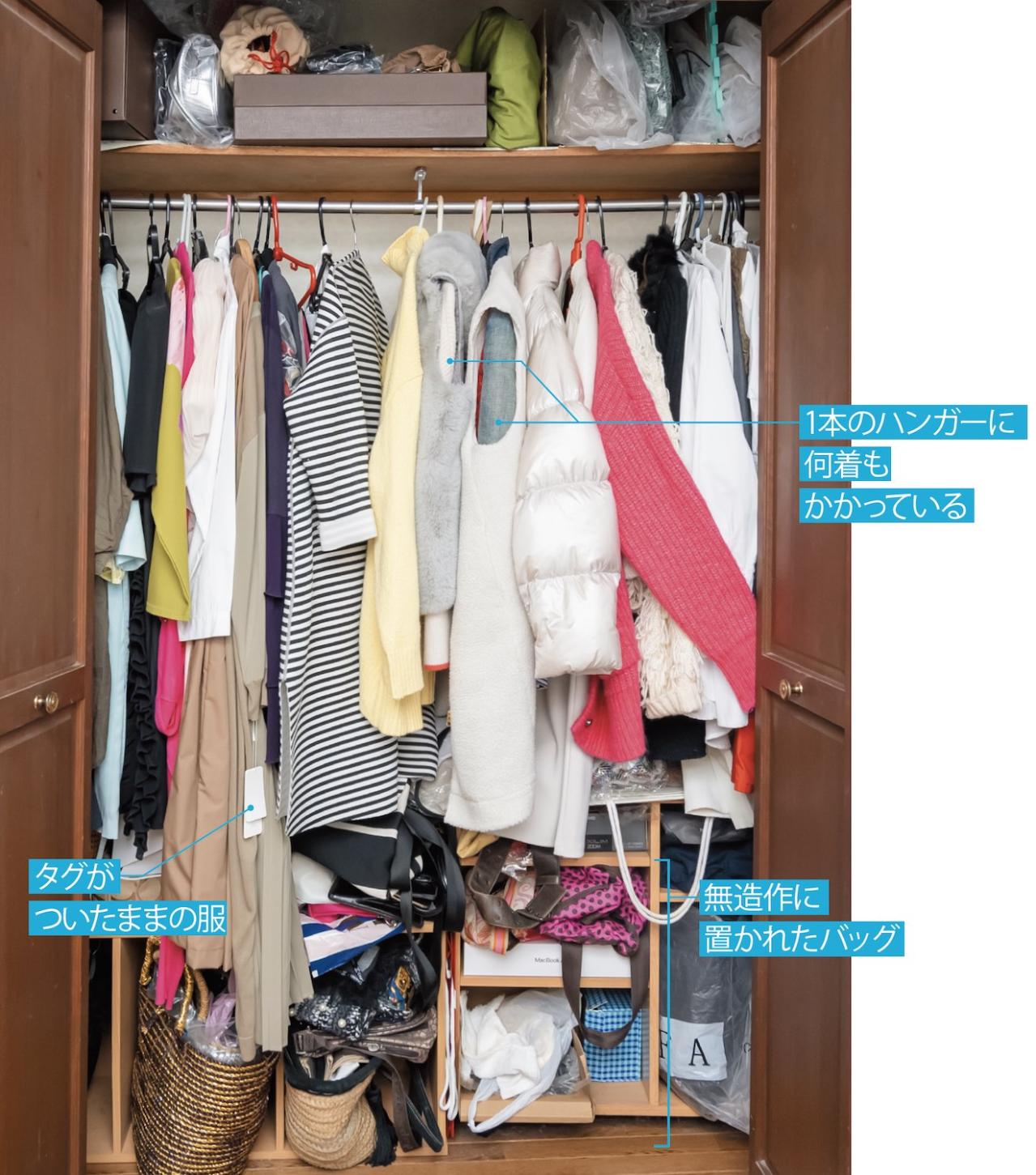 ものであふれ返ったクローゼット、どう整理する？｜人気整理収納アドバイザー【中山真由美さん】直伝（画像4）