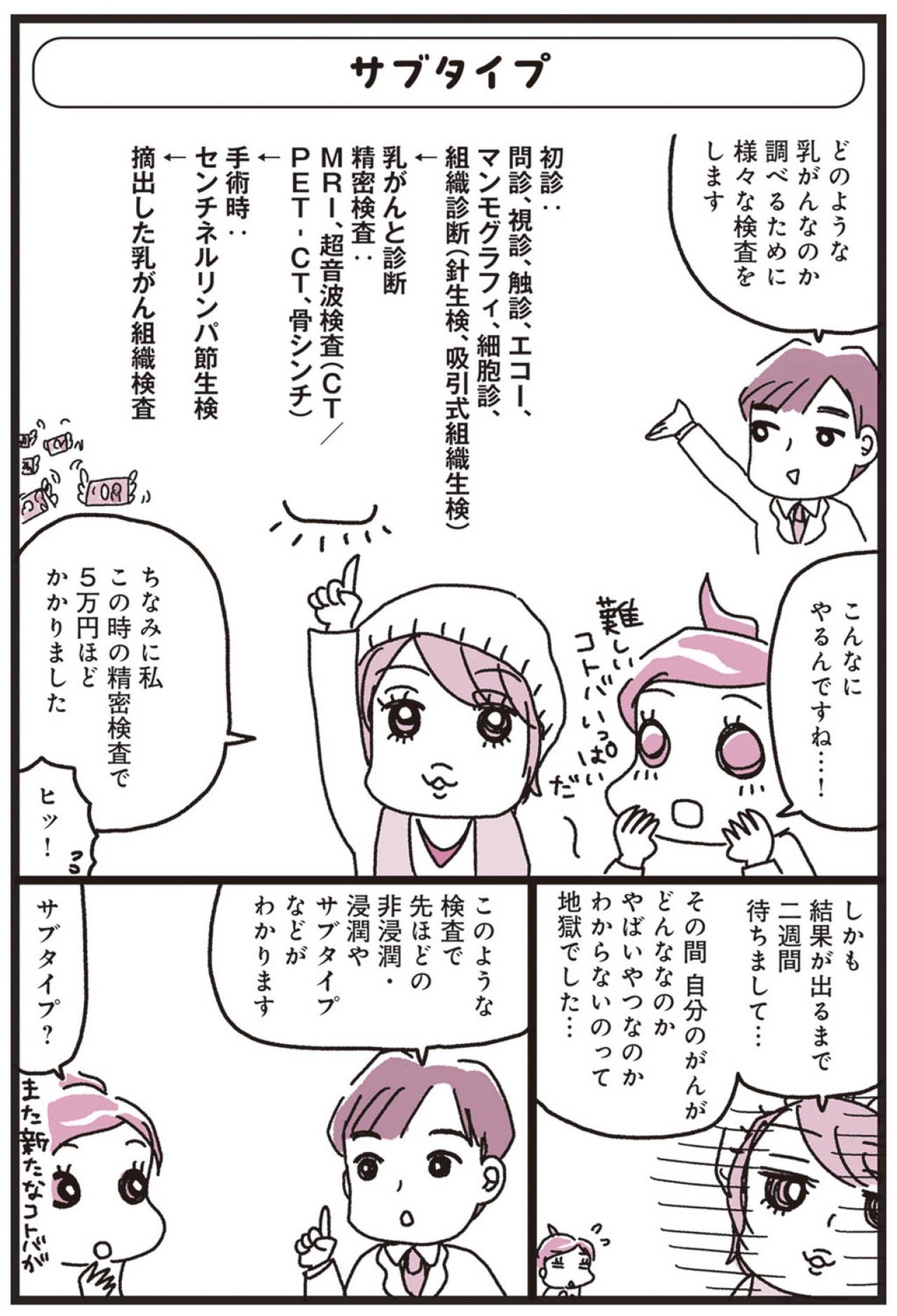 乳がんの「サブタイプ」とは？【乳がんにまつわるお金マンガ＃5】（画像4）