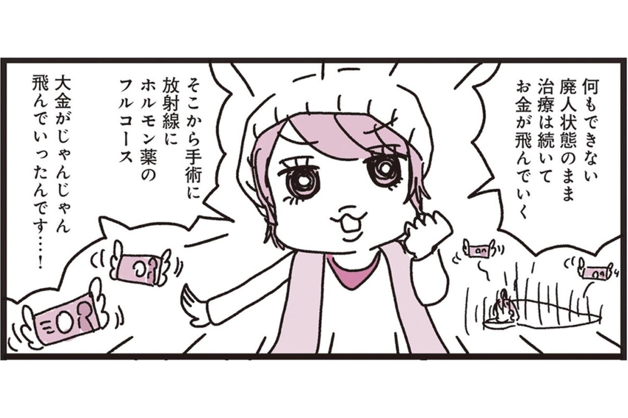 治療の順番、内容は人それぞれ…【乳がんにまつわるお金マンガ＃8】