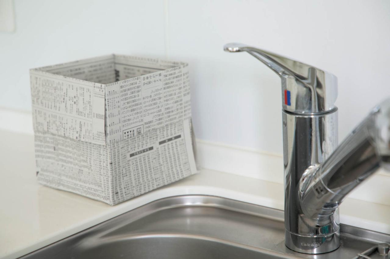 【近藤典子さん】おすすめ！ 新聞紙で簡単にできて使い勝手◎の「二重底の新聞BOX」の作り方（画像17）