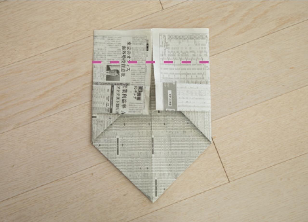 【近藤典子さん】おすすめ！ 新聞紙で簡単にできて使い勝手◎の「二重底の新聞BOX」の作り方（画像9）