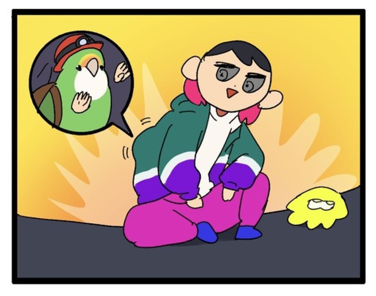 インコに命の危険が？！バードテントを撤去した理由は？【鳥マンガ＃61】