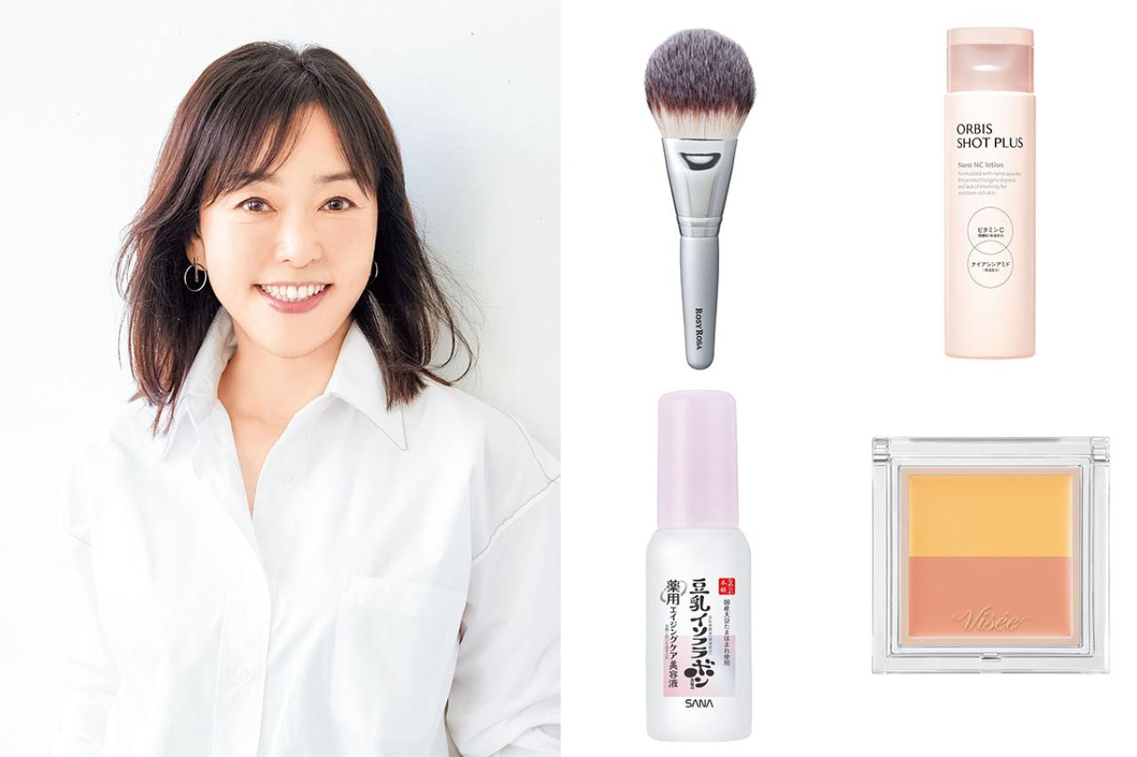 奇跡の68歳！【天野佳代子さん】がデパコス並みの実力！と太鼓判を押す「プチプラコスメ4選」