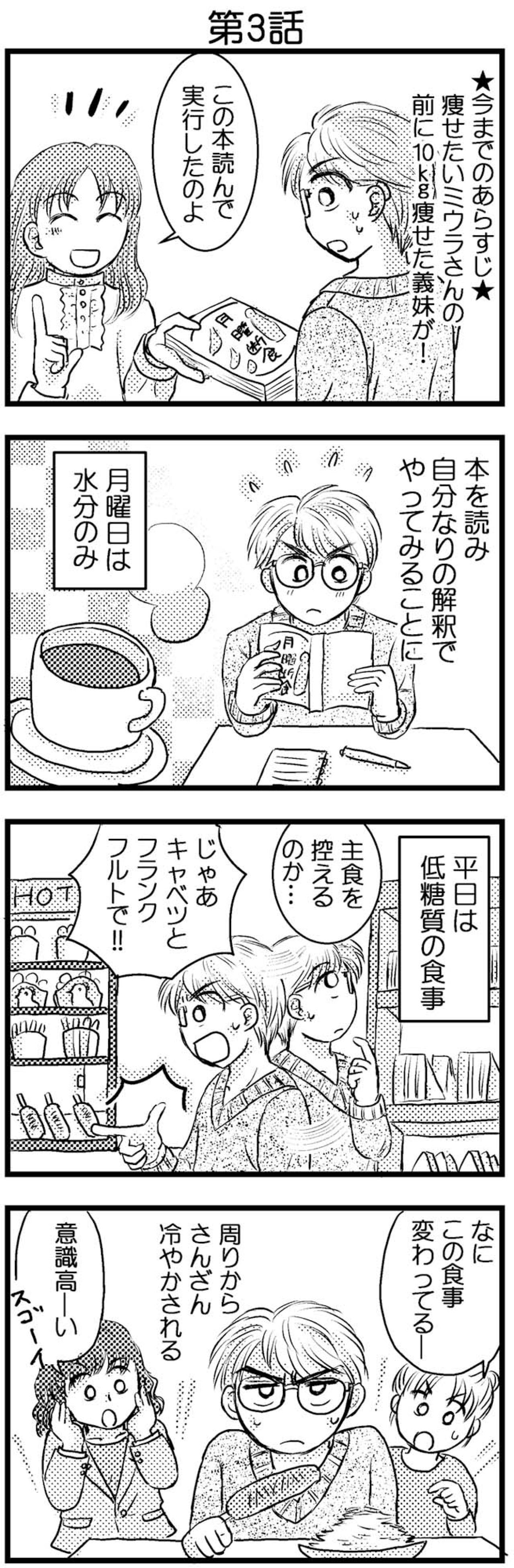 1週間で3kgやせた30代男性。その方法とは？【脱デブ日記 #53】（画像2）