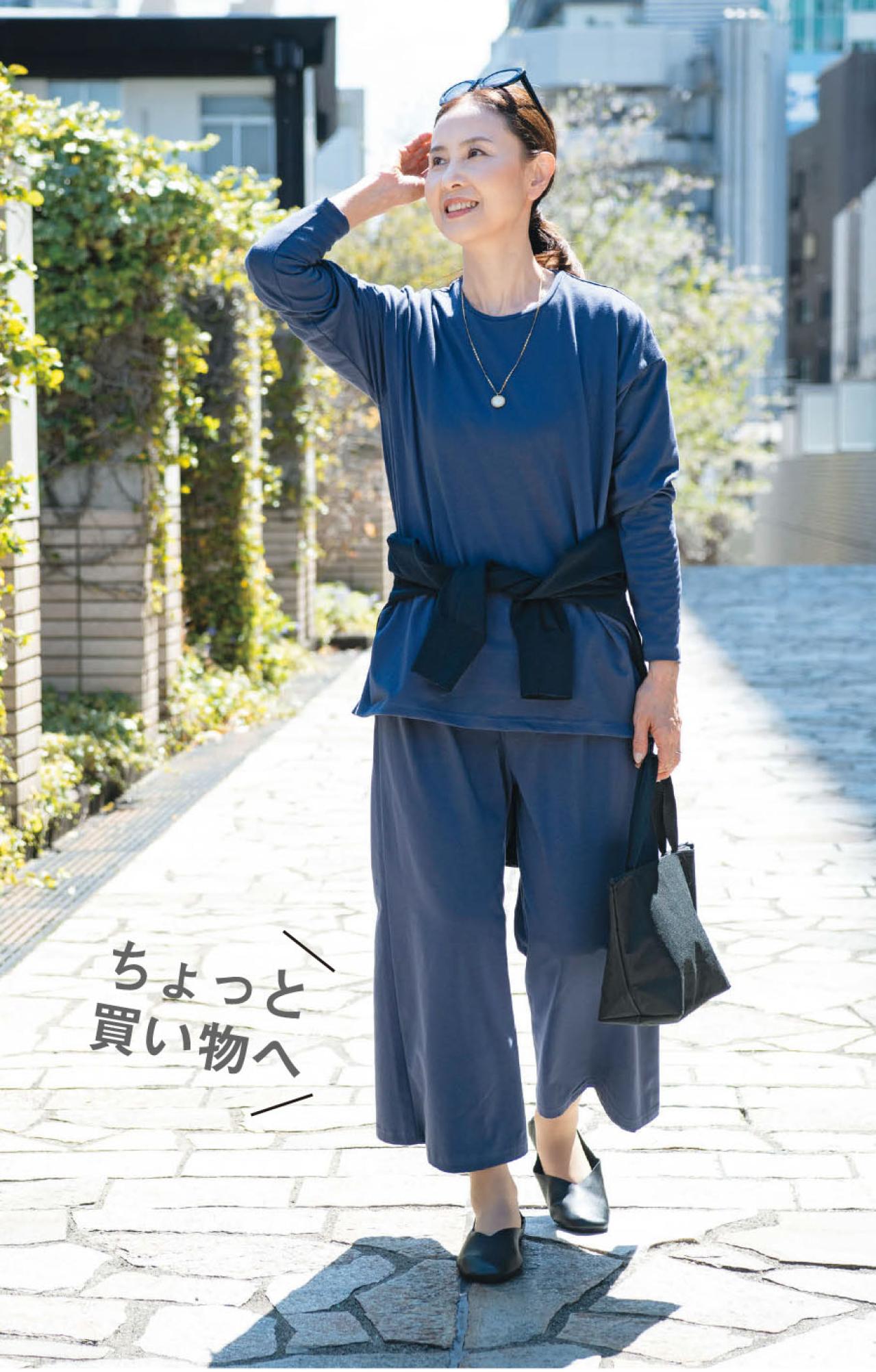 家着→そのまま外出！着心地が最高すぎる…「お出かけOKらくちんルームウェア」（画像3）