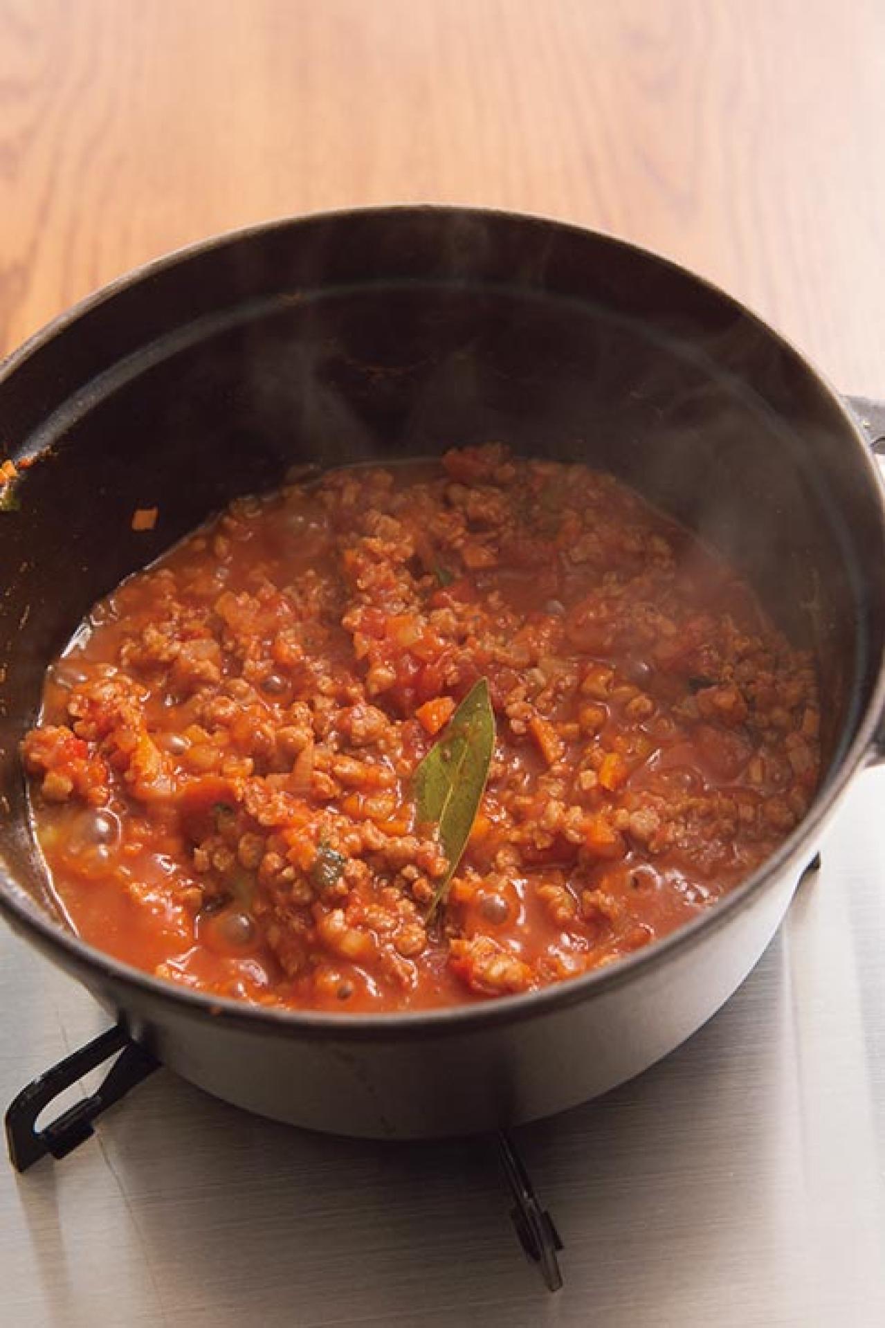 ダイエット中のパスタはこれ一択！低カロリーなのに高たんぱく「大豆ミートの ミートソース スパゲッティ」レシピ（画像5）