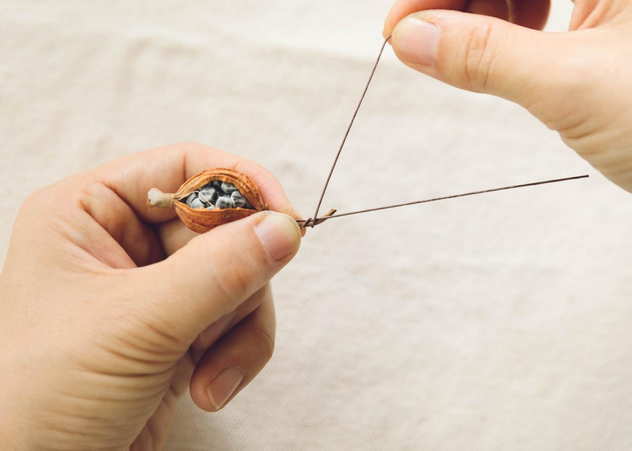 初心者でもできる【フラワーアレンジメント】ドライフラワーで簡単！ ミニブーケの作り方（画像7）