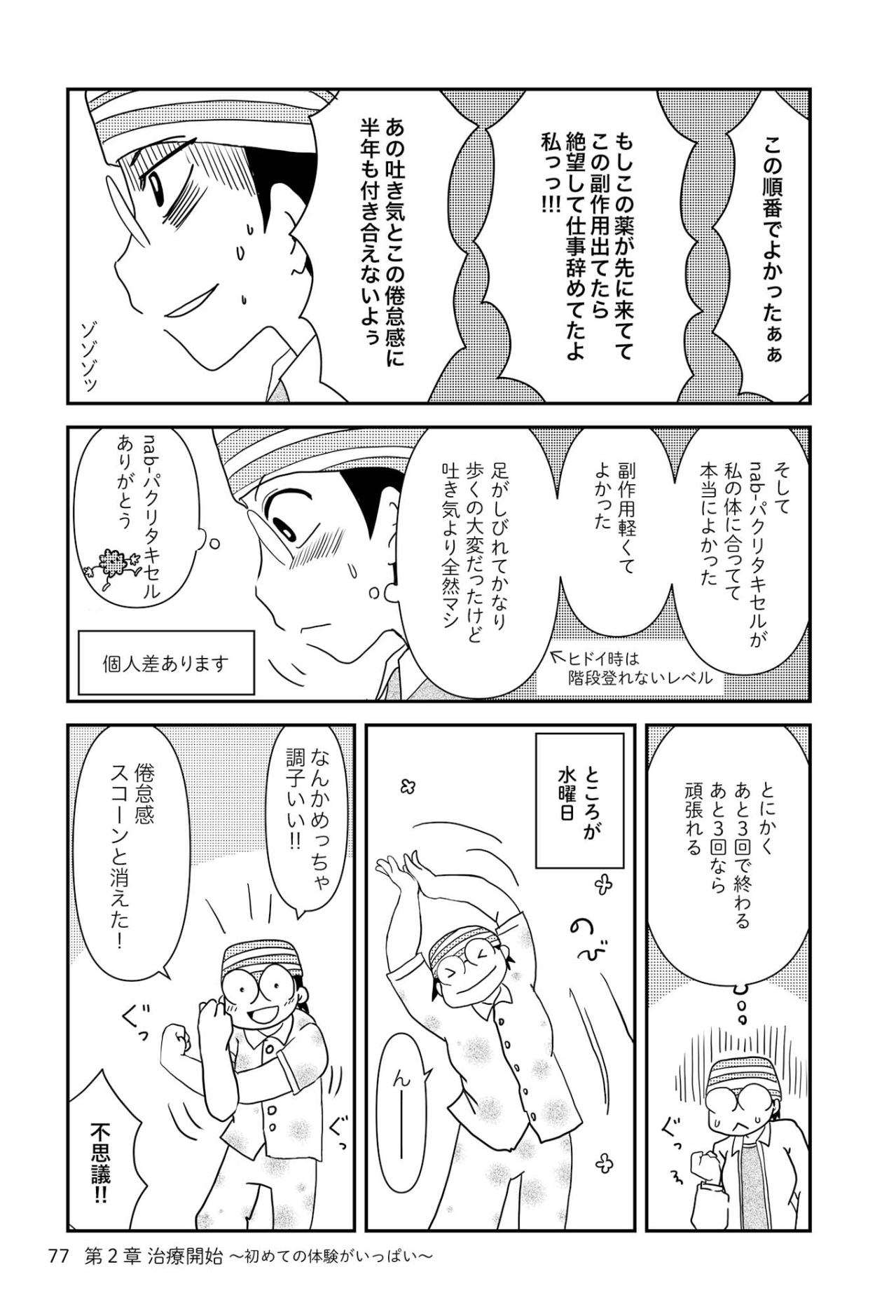 抗がん剤治療につきものの倦怠感。そんな中でも仕事に行くべき？【乳癌日記 #31】（画像3）