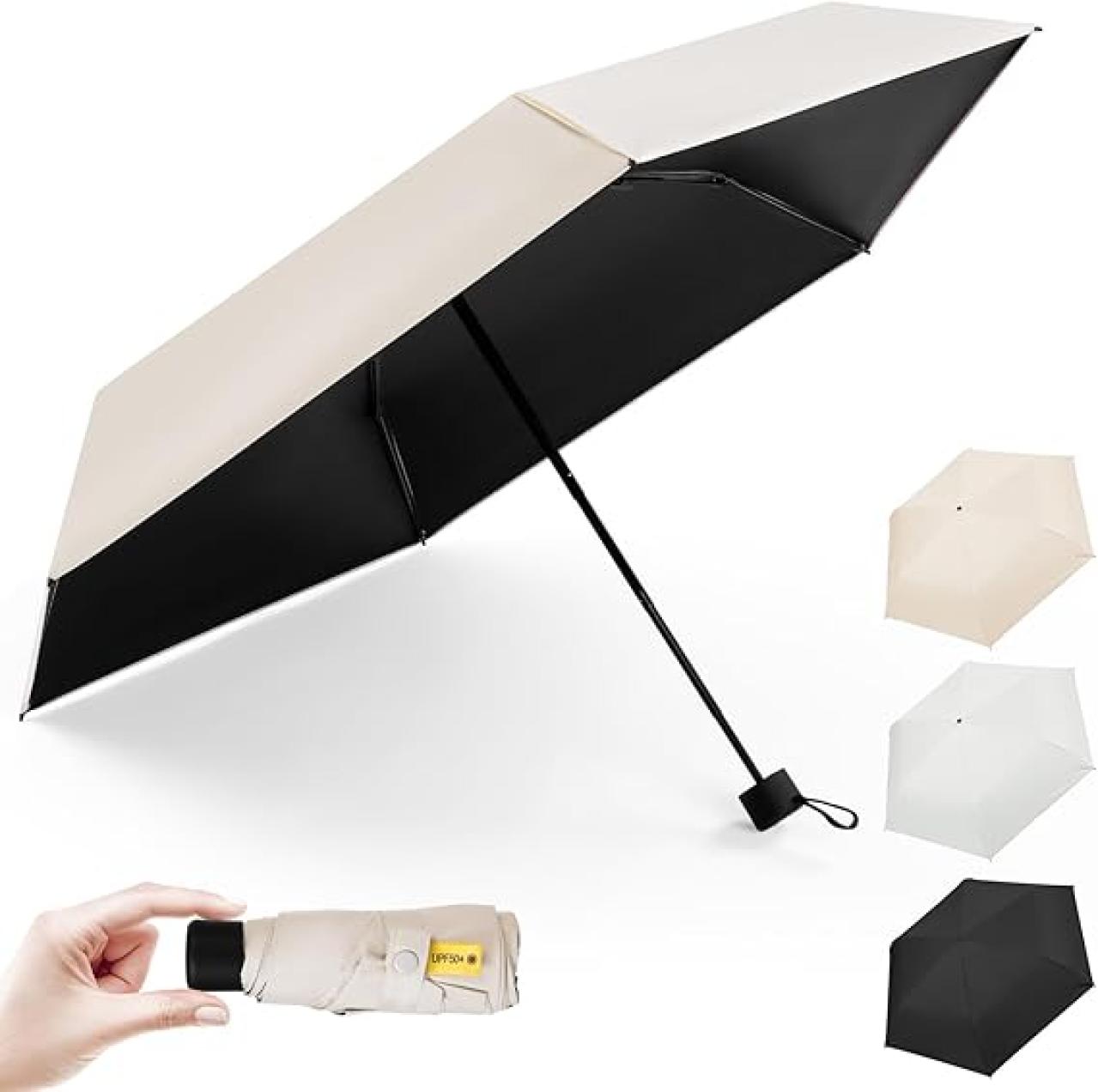 【最大57％OFF】紫外線対策に最適！【日傘】超軽量、自動開閉など携帯に便利【Amazonタイムセール】（画像4）