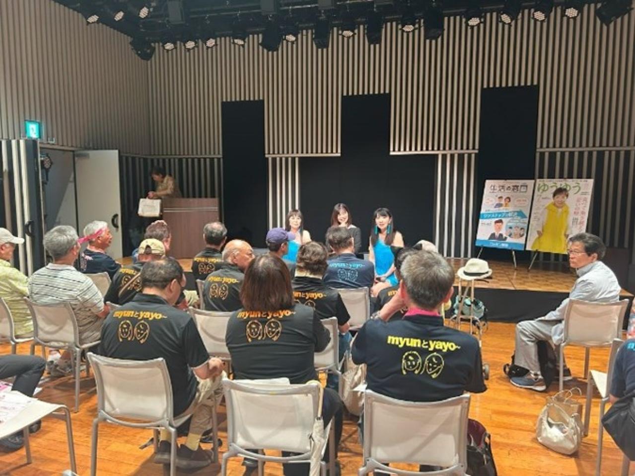天国に一番近いアイドルmyunとyayo〜登場！昭和歌謡ショー&終活セミナーが大盛況（画像12）