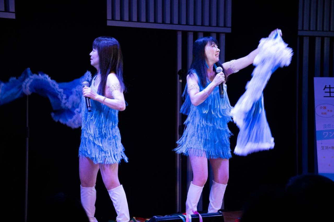 天国に一番近いアイドルmyunとyayo〜登場！昭和歌謡ショー&終活セミナーが大盛況（画像9）