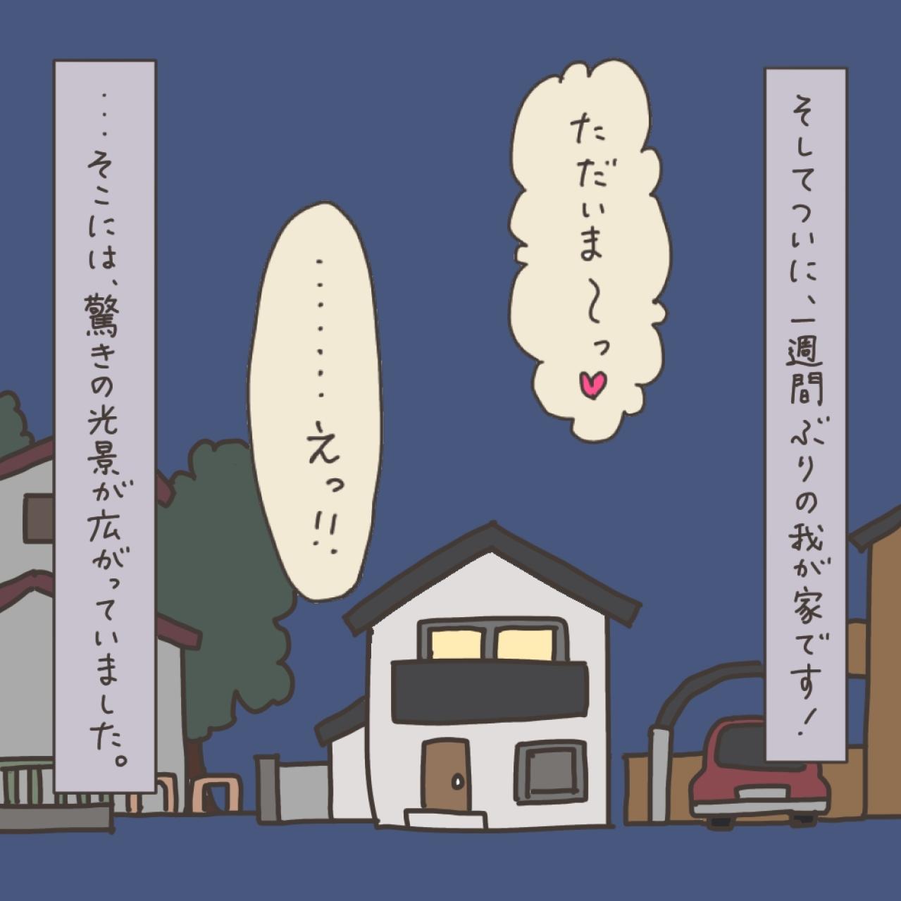 久しぶりのわが家！一体どうなっていた？【実録！40代婦人科トラブル＃50】（画像7）