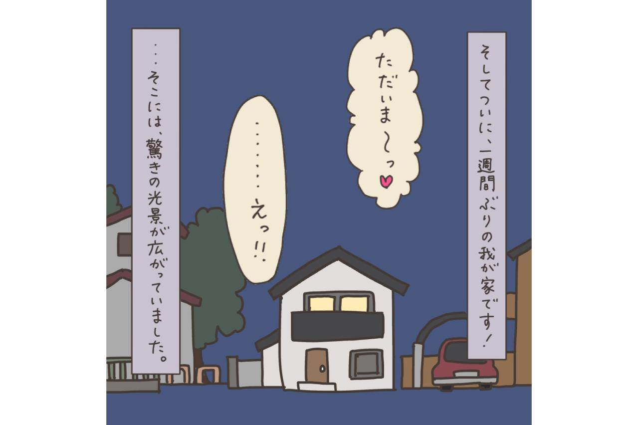 久しぶりのわが家！一体どうなっていた？【実録！40代婦人科トラブル＃50】