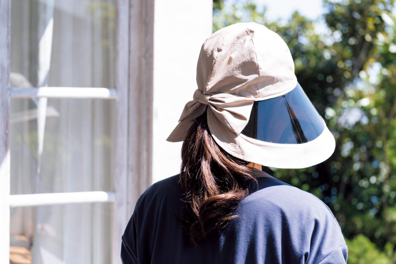 夏のお出かけ時、紫外線から全顔を守る！女優ハット風「コットンバイザーハット」のおすすめポイント（画像3）
