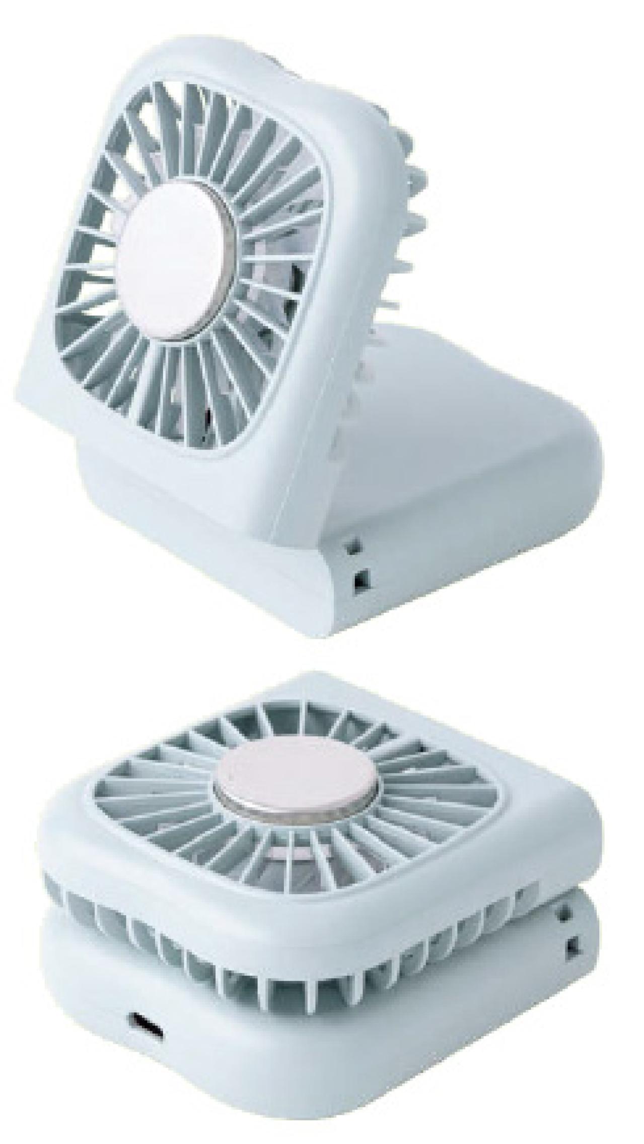 重さは約140g。ほぼバナナ1本分の重さでヒンヤリ！「Toffy 折りたたみひんやりファン」とは？（画像7）