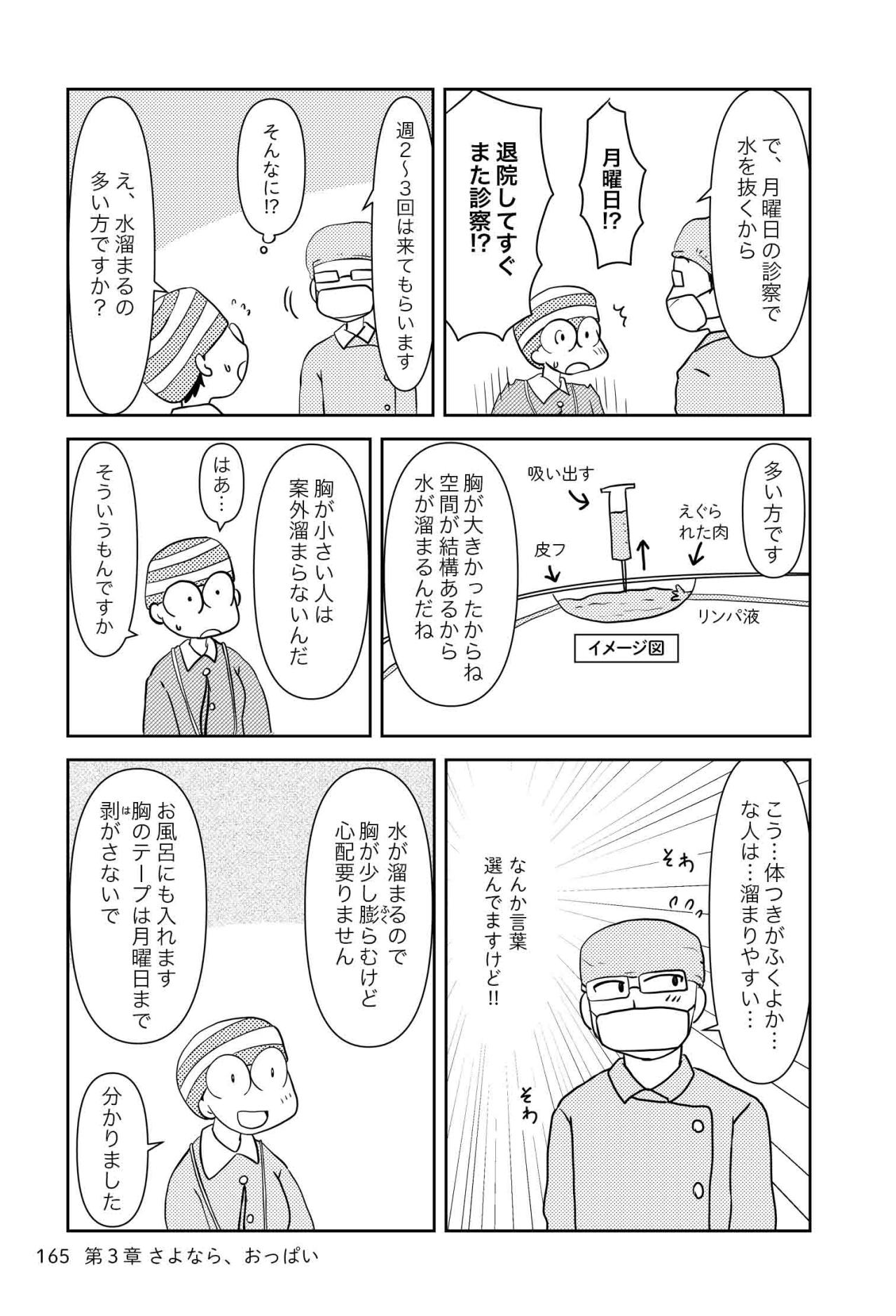 退院後も週2～3回の診察。胸に水が溜まりやすい理由とは？【乳癌日記 #69】（画像2）