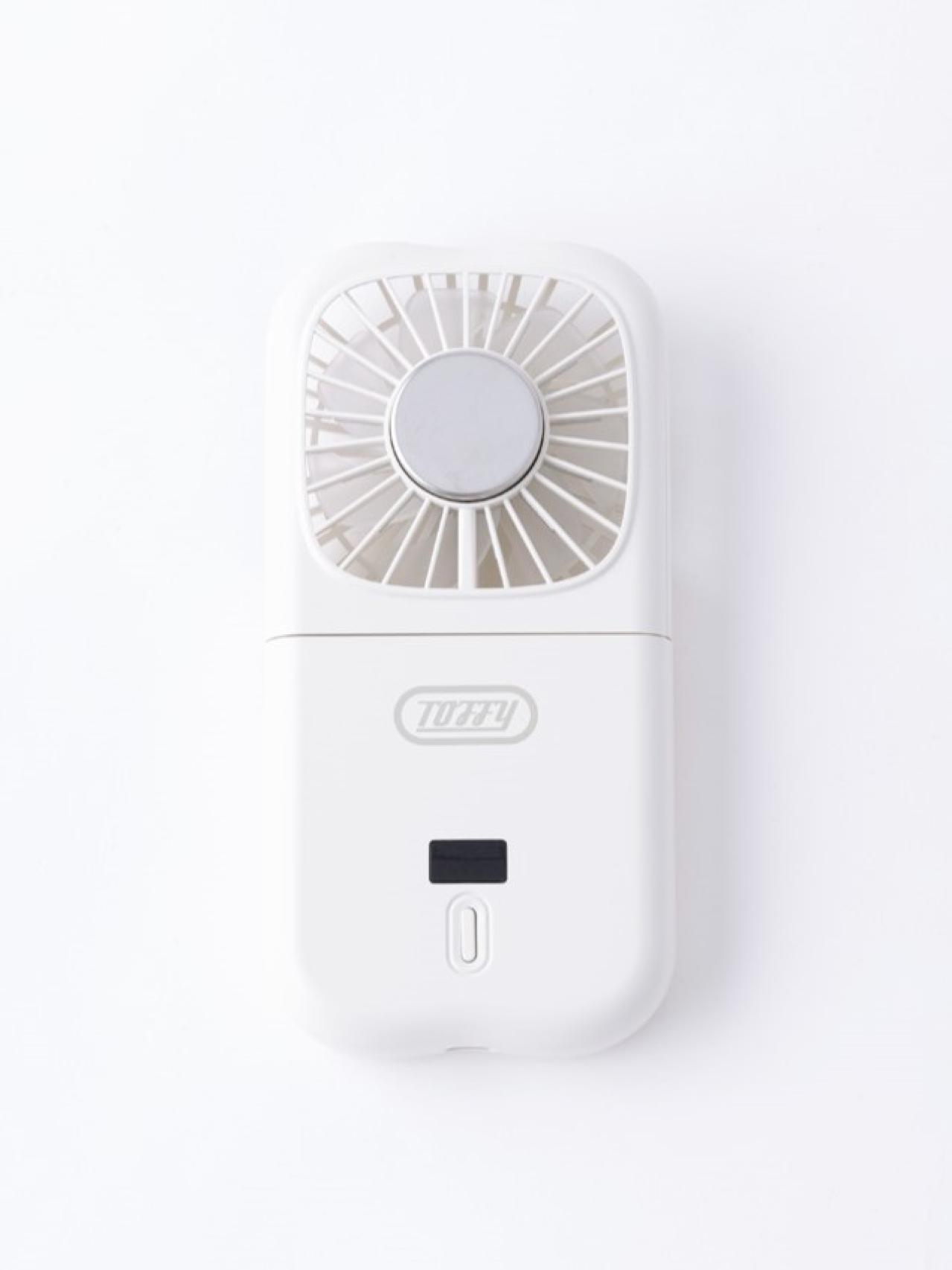 重さは約140g。ほぼバナナ1本分の重さでヒンヤリ！「Toffy 折りたたみひんやりファン」とは？（画像5）