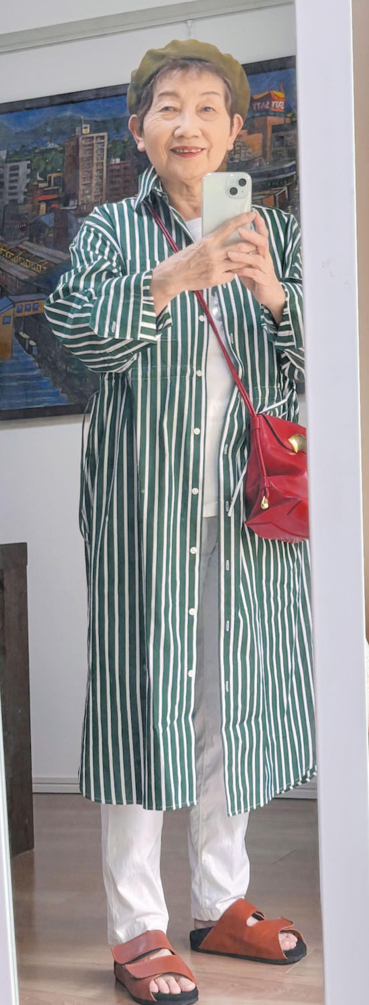 78歳・読者モデル「娘に老けたと言われてショックだった…」 スタイリスト【西ゆり子さん】直伝の着方テクで大変身！（画像4）