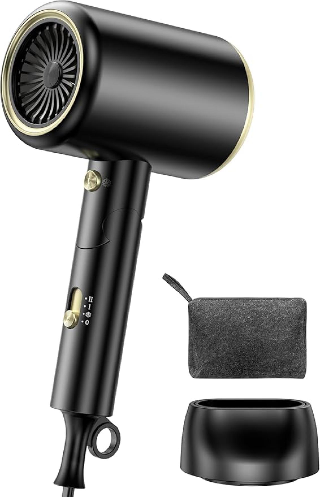 【ドライヤー】2025年型がすごい！速乾、軽量、静か…【最大95％OFF】コンパクトで持ち運びもラクだから旅行にも！【Amazonタイムセール】（画像3）