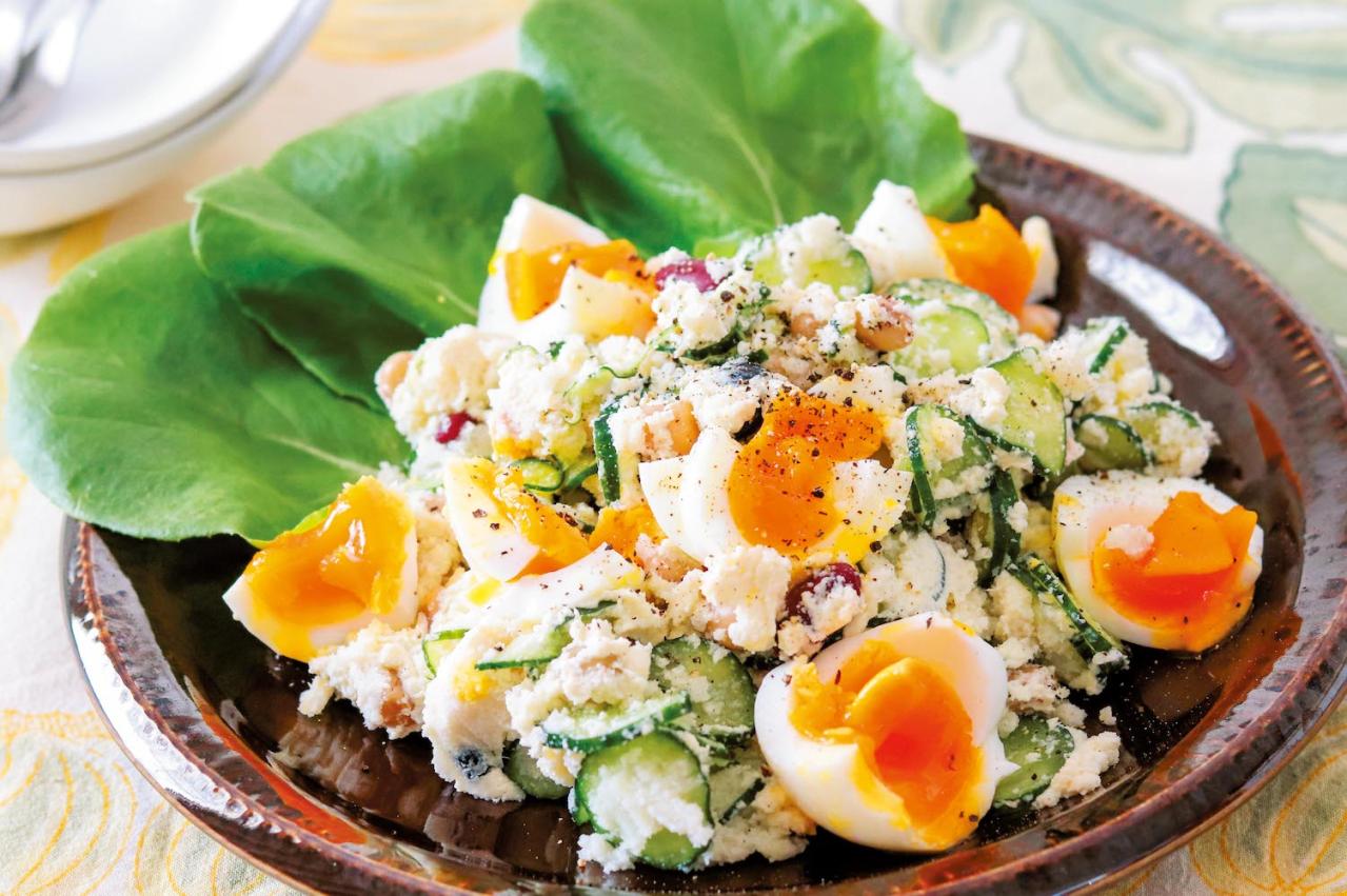 目新しいおいしさ！【卵の超高速・節約レシピ】2選「丸ごと玉ねぎの卵そぼろあんかけ」「生おからのサラダ」