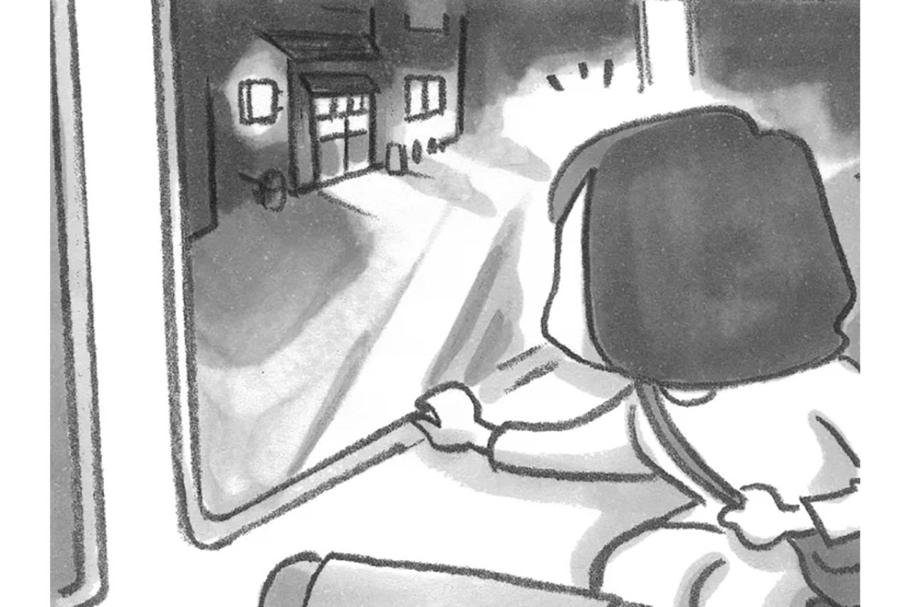 夜の7時には静かになる港町…モフモフ柴犬に会って決意したこととは？【柴犬食堂#7】