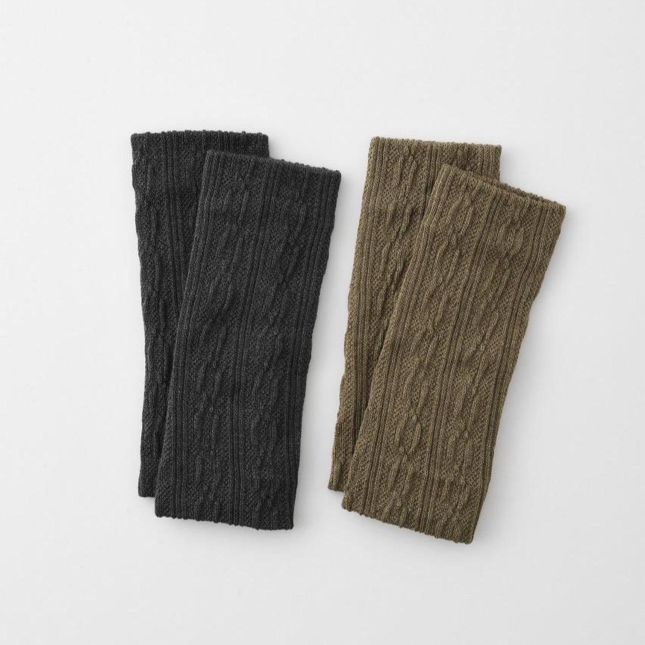 DRESS　HERSELF　シルクのアンクルウォーマー