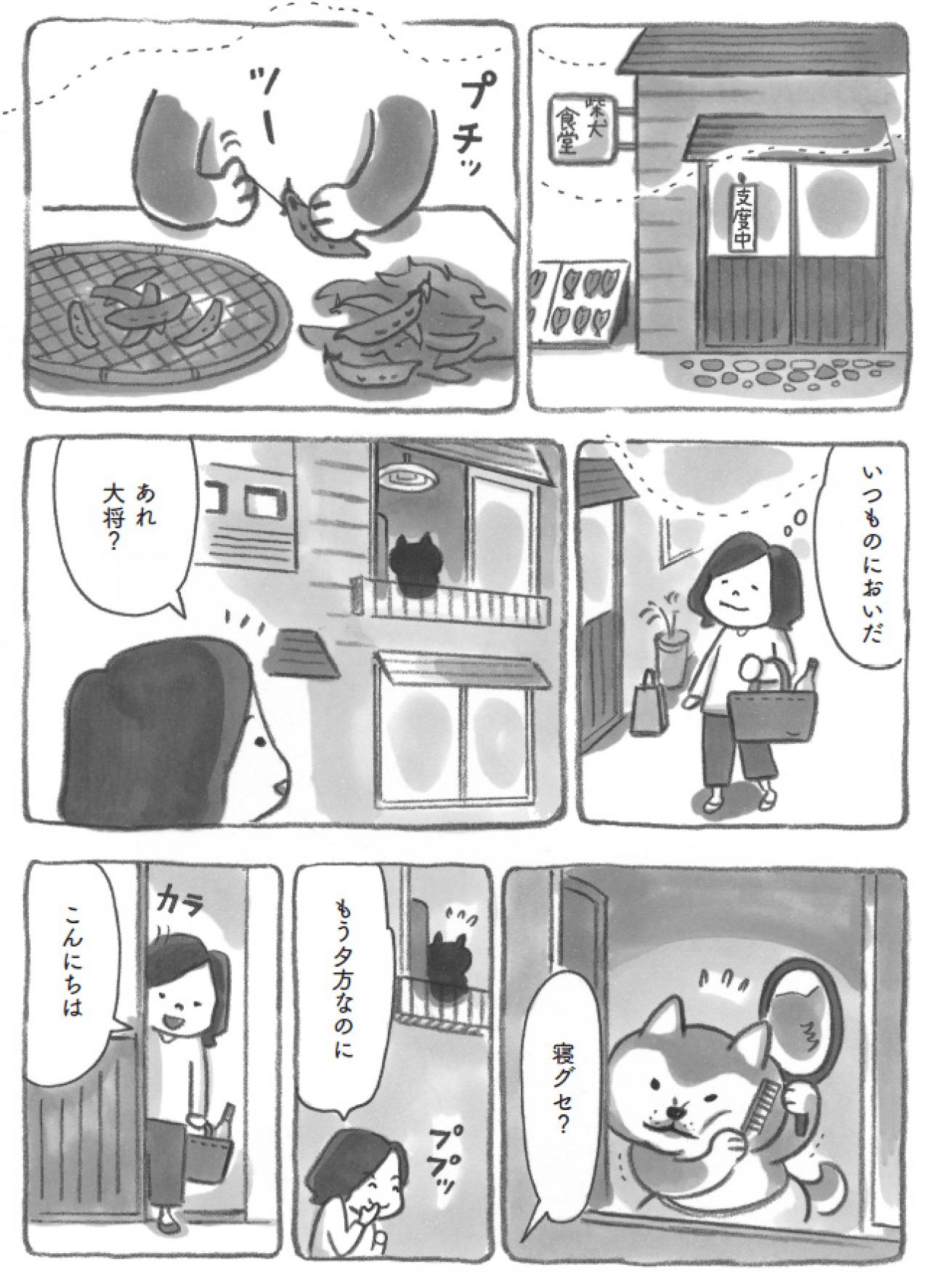 柴犬の寝グセはさておき、大将の過去に秘められた想いとは？【柴犬食堂 #29】（画像4）