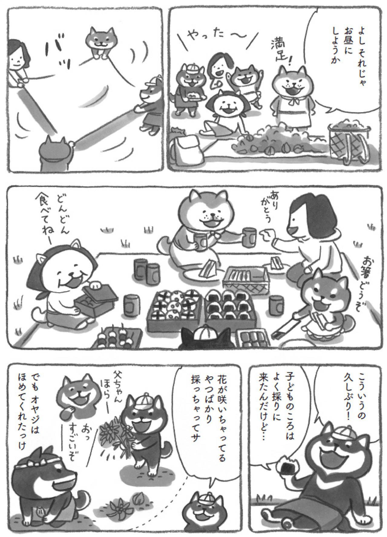 柴犬がモフモフの季節。懐かしさあふれる里山遠足へ！【柴犬食堂 #27】（画像5）