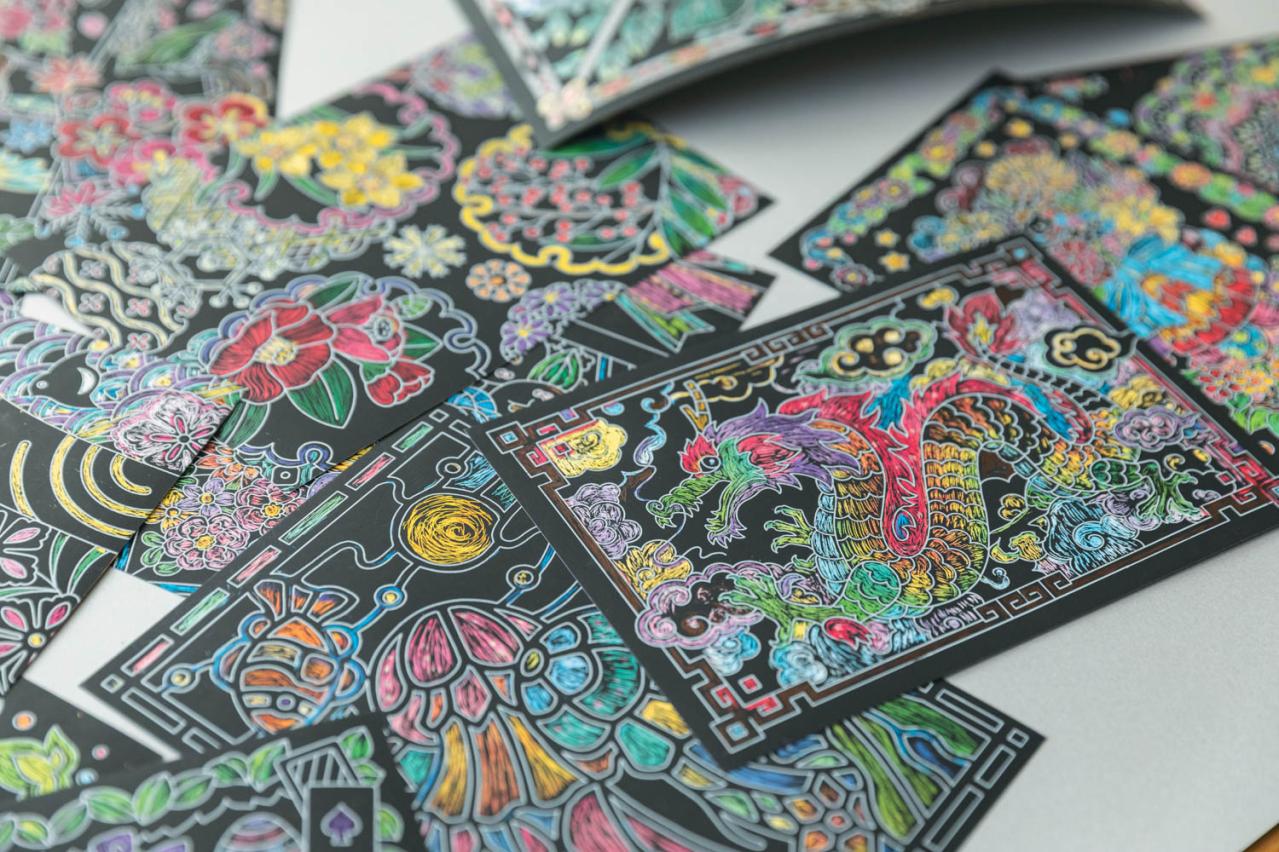 94歳の認知症の母が夢中になるスクラッチアートとは？ 介護する側のストレス発散にも（画像5）