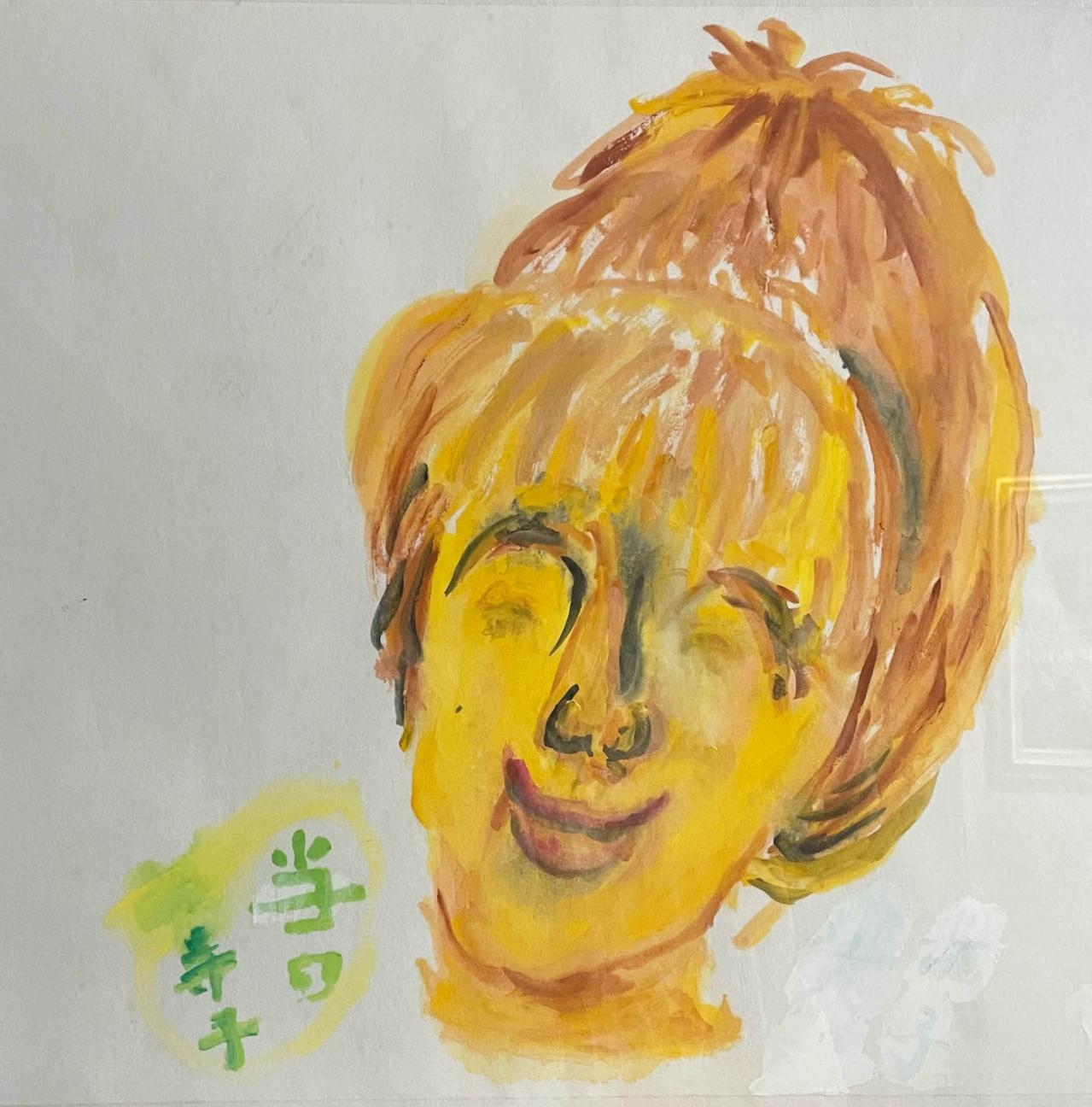 認知症の夫がシーツに…「自分が何者か」を忘れた夫を3年間介護。最期は絵筆を走らせて私の肖像画を…（画像5）