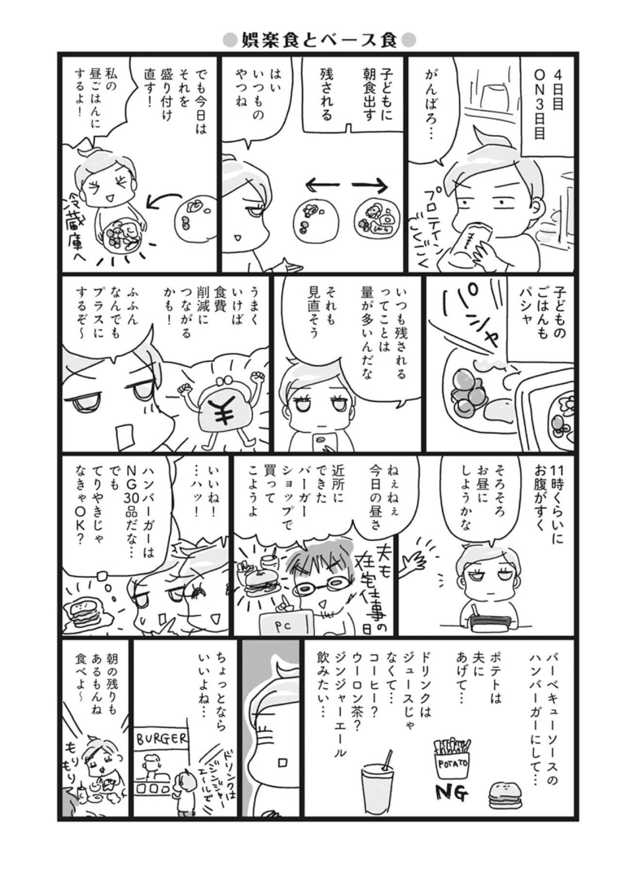 NG食品以外を食べたものの、お腹が満たされない…どうすりゃいいの！？【ダイエット挑戦マンガ#20】（画像2）