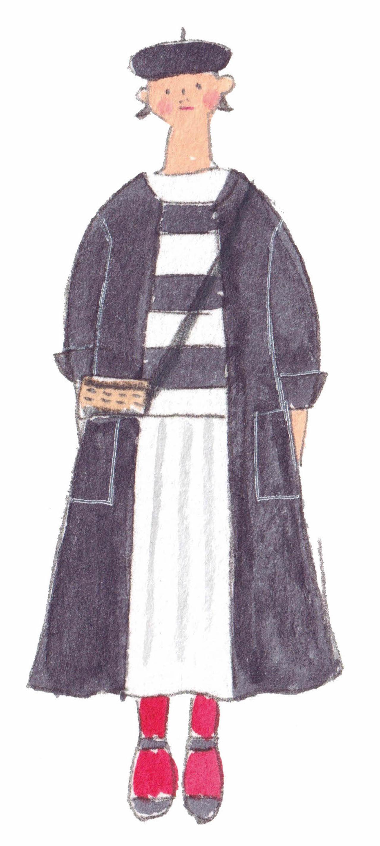 海外で楽しむおしゃれ白髪アレンジ＆お役立ちアイテム【イラストレーター・堀川波さん流】（画像16）