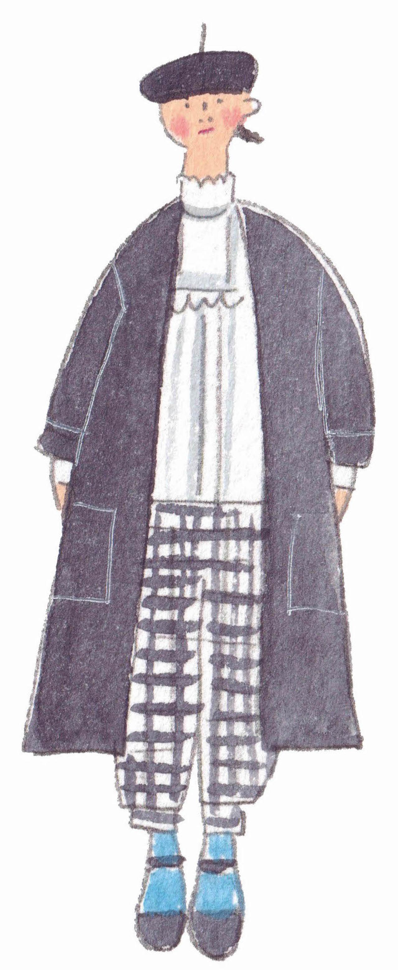 海外で楽しむおしゃれ白髪アレンジ＆お役立ちアイテム【イラストレーター・堀川波さん流】（画像18）