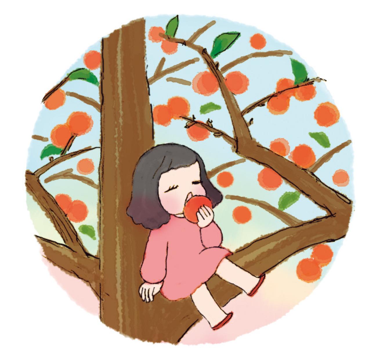 祖母の柿、母のすいか、父のぶどう……果物に込められた家族の愛（画像2）