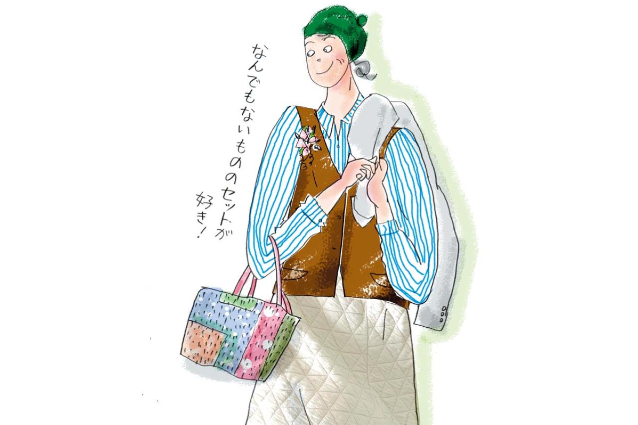 70歳から始めるおしゃれ！「白いスカートで優雅な気分」【本田葉子さん】キルティングのスカート