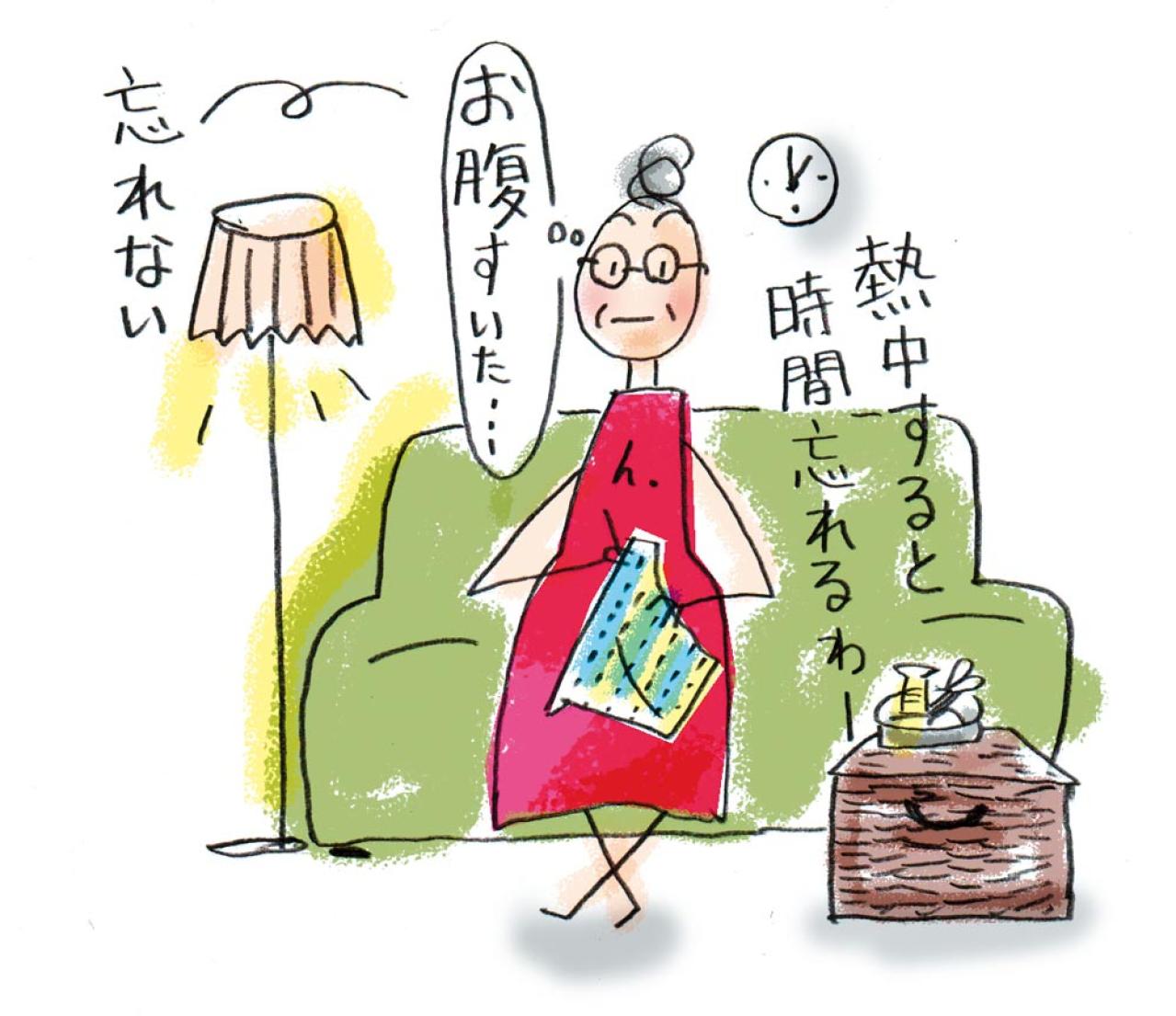 70歳から始めるおしゃれ！「整わない縫い目が愛しい」【本田葉子さん】刺子のスカート（画像5）