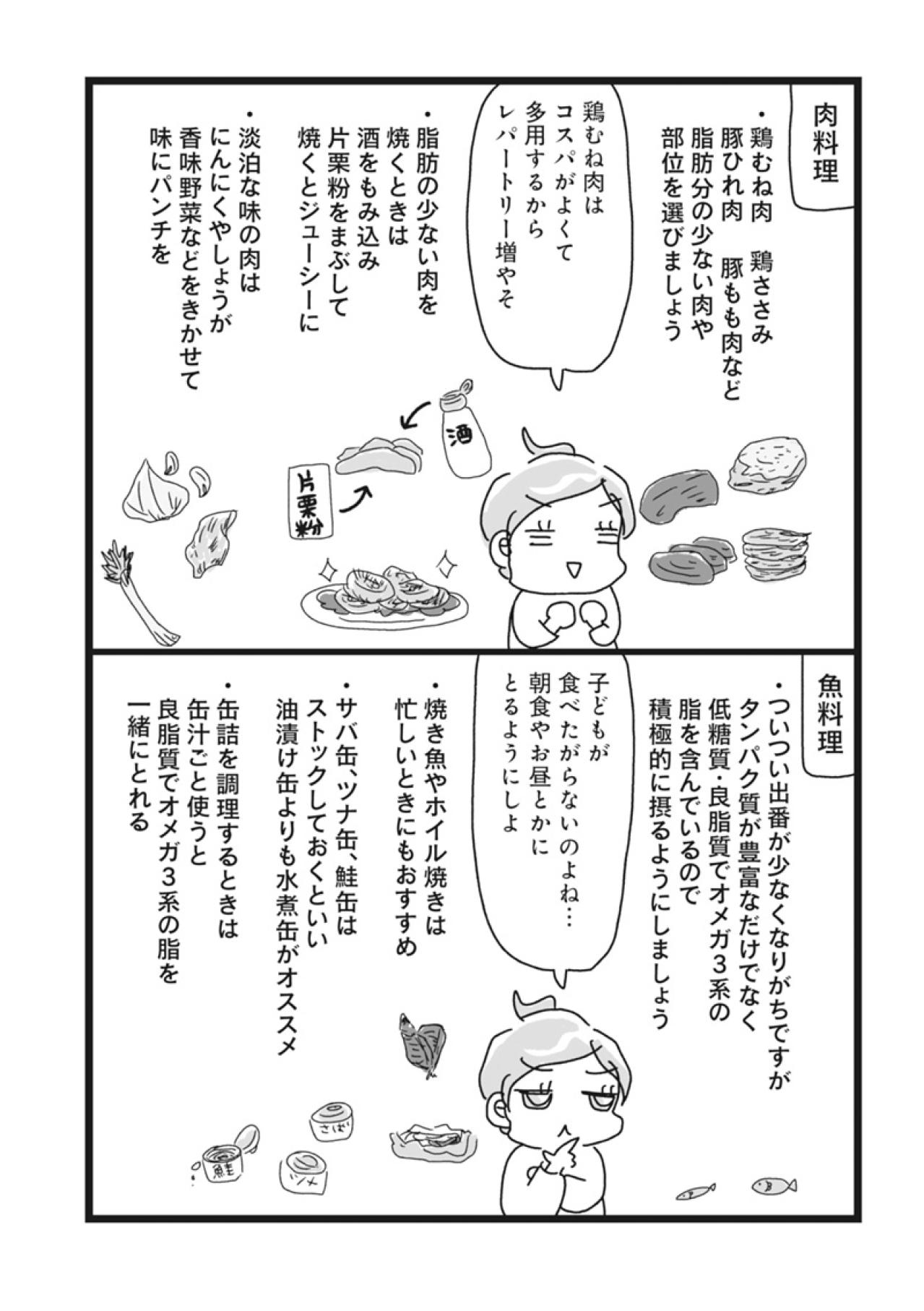 ダイエット成功のための作り置きアイデア「鶏むね肉の活用術も！」【ダイエット挑戦マンガ#27】（画像2）